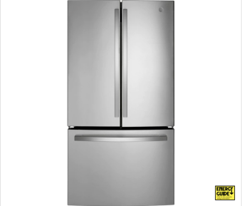 View GE 27 cu ft French Door Refrigerator -- Stainless Steel